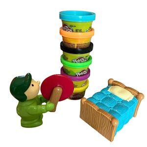 Playdoh kids little red riding hood Playset fairytale activity set learning